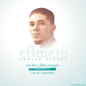 Disco Efímero de Adrián Álzate