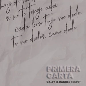 Disco Primera Carta de Cali y El Dandee