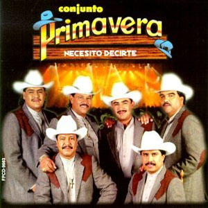 Disco Necesito Decirte de Conjunto Primavera
