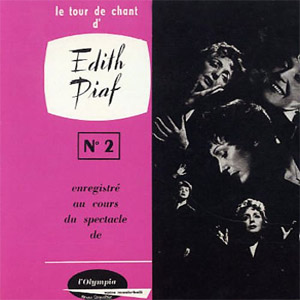 Disco A L'Olympia 1956 de Edith Piaf