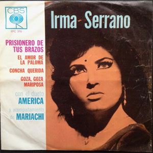 Disco Prisionero De Tus Brazos de Irma Serrano