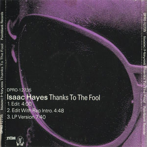 Disco Thanks To The Fool de Isaac Hayes
