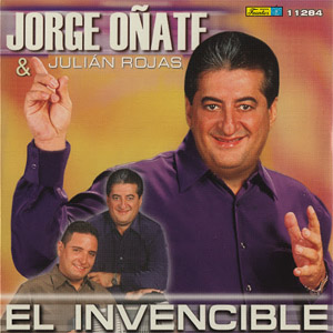 Disco El Invencible de Jorge Oñate