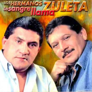 Disco La Sangre Llama de Los Hermanos Zuleta