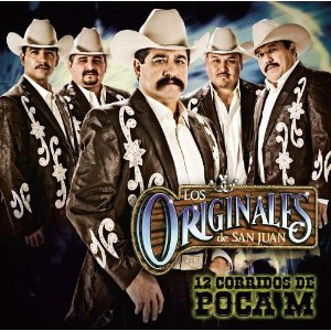 Disco 12 Corridos De Poca M de Los Originales De San Juan