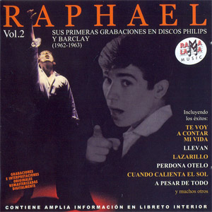 Disco Sus Primeras Grabaciones En Discos Philips Y Barclay de Raphael