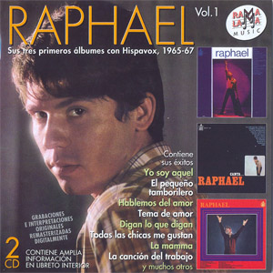 Disco Sus Tres Primeros Discos Con Hispavox de Raphael