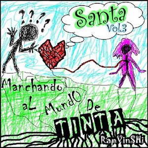 Disco Manchando Al Mundo De Tinta  de Santa RM