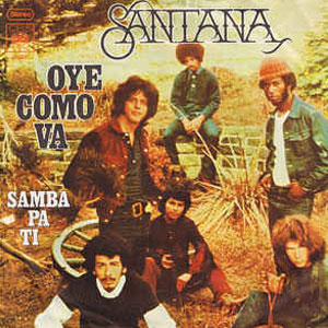 Disco Oye Como Va de Santana