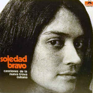 Disco Canciones De La Nueva Trova Cubana de Soledad Bravo